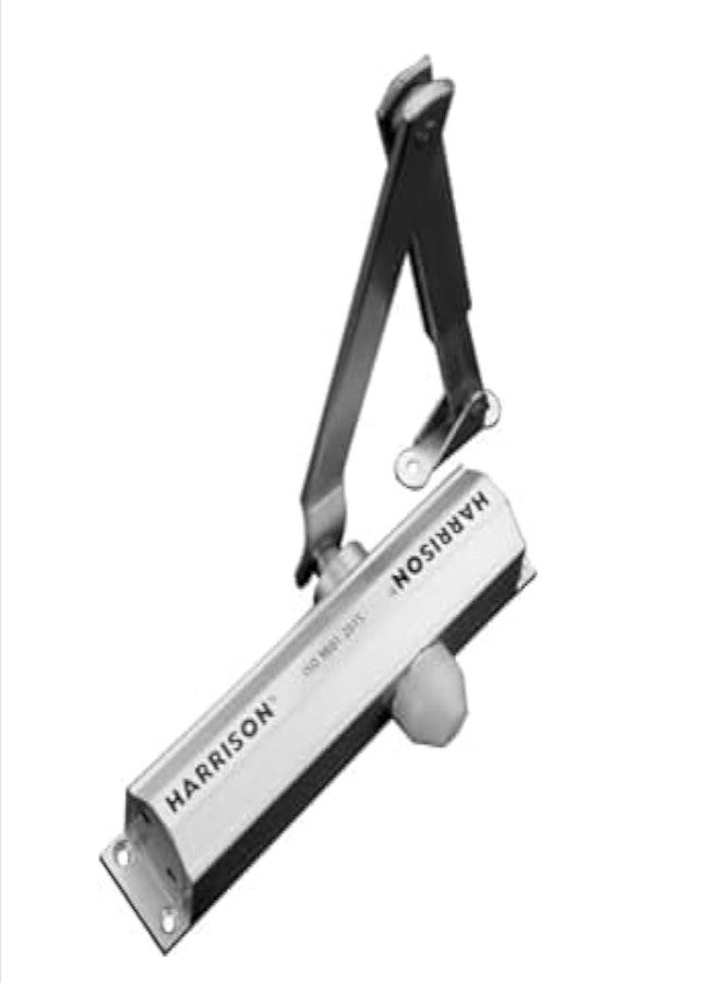 Harrison Door Closer RM700-1561 Automatic Hydraulic Door Closer | Mild Steel Material | Double Speed Adjustment | Suitable for Home, Office, Hotel, Restaurant, | Weight Capacity 45kg to 65kg | - Image 1